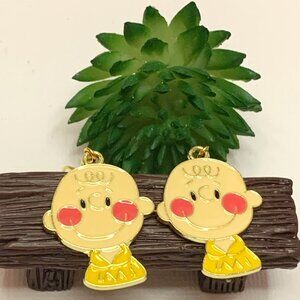 Charlie Brown Earring, Peanuts Earring, Snoopy Earring, Novelty Earring,…
